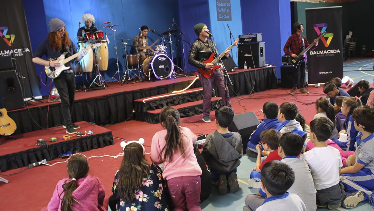 Estudiantes de Chaitén, Palena y Futaleufú disfrutaron con todo el Festival de Bandas en la Patagonia