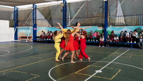 Cía Escuela de Danza BAJ Antofagasta, presentó durante la #SEA2022