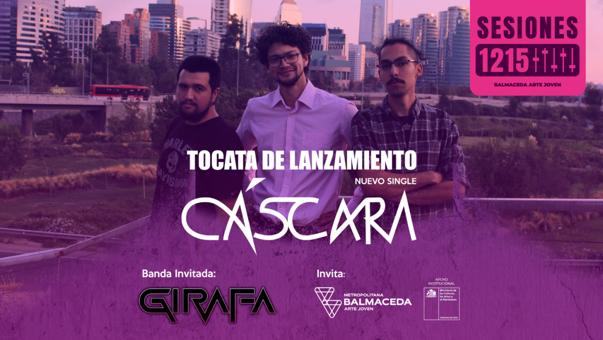 Cáscara y Girafa protagonizarán una nueva edición de Sesiones 1215