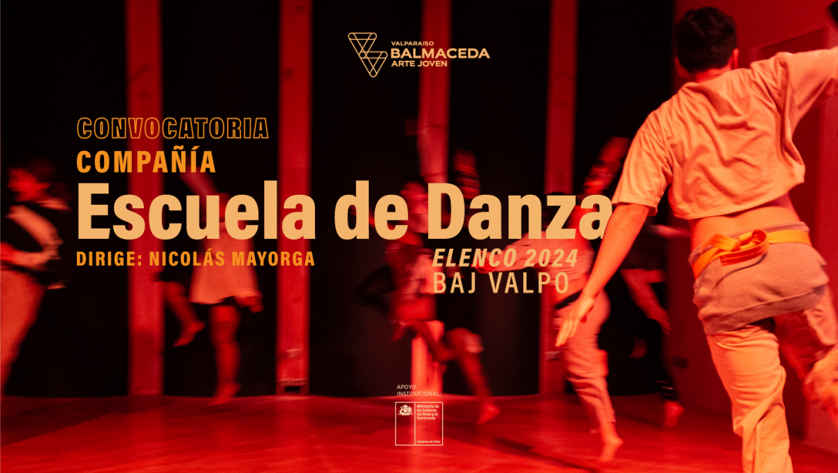 SÚMATE AL ELENCO 2024 DE LA CÍA. DE DANZA BAJ VALPO